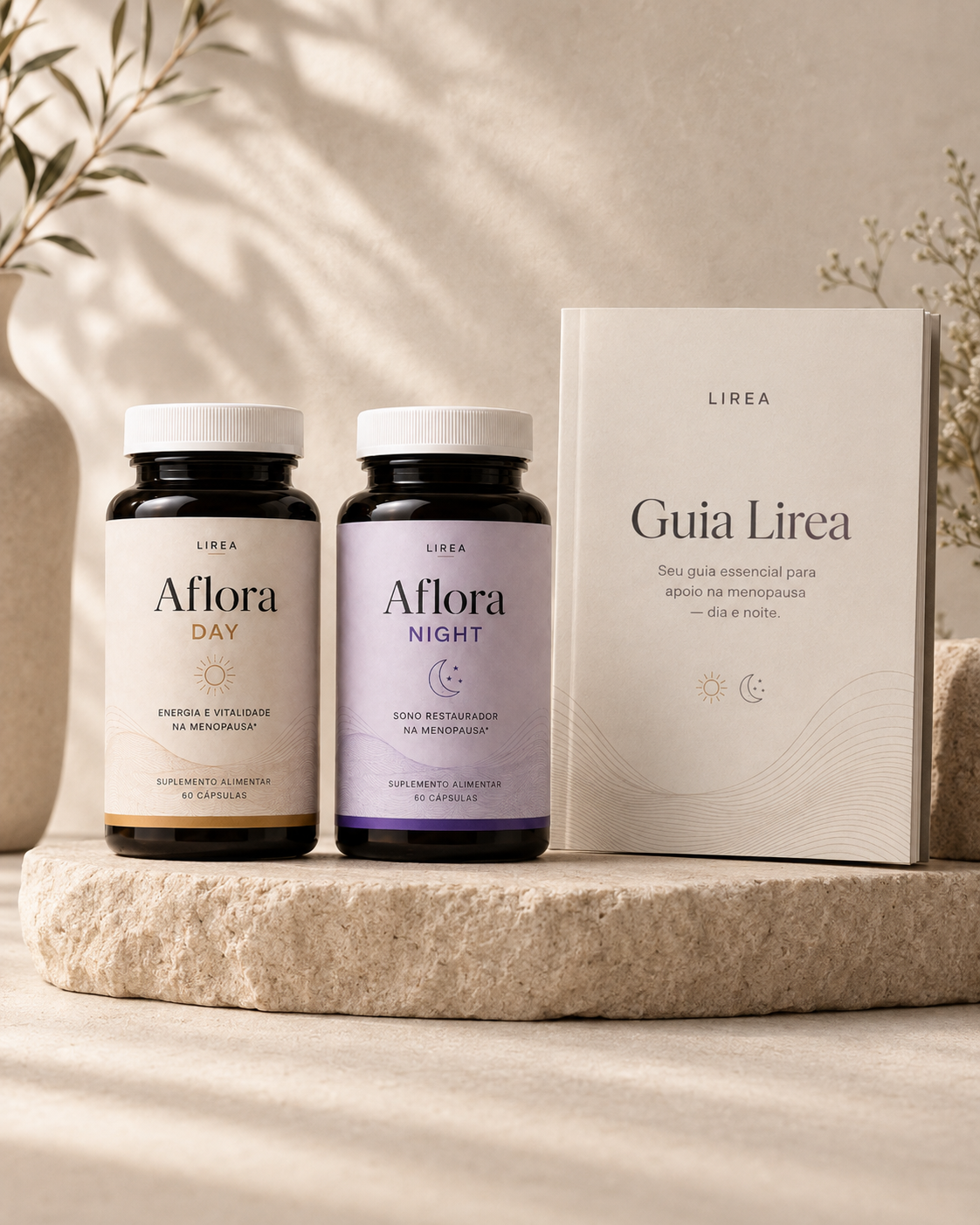 Aflora Day + Night: Sistema Completo para a Menopausa